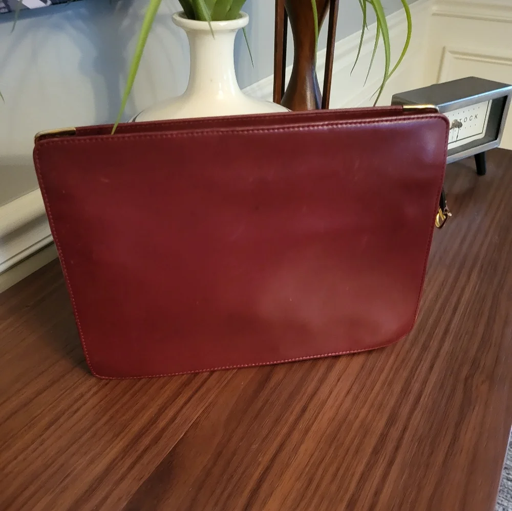 Cartier Authentic Leather Clutch Bag - Picture 3 of 9